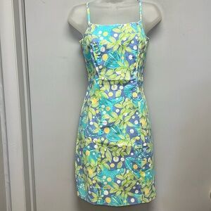 Lilly Pulitzer Vintage White Label Mini Dress Size 6